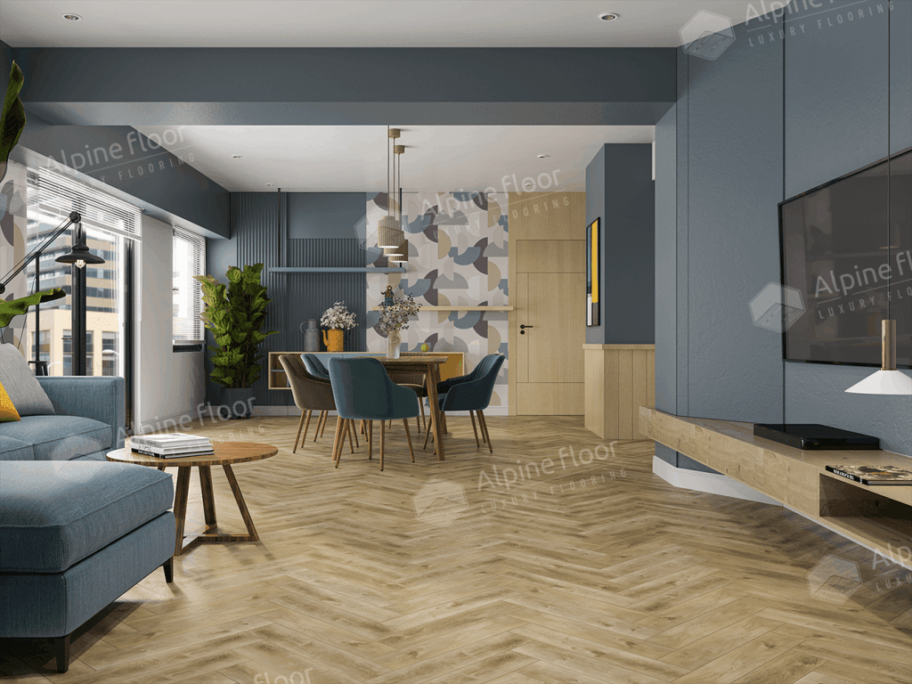 LVT плитка  Дуб Кастор ECO 16-34