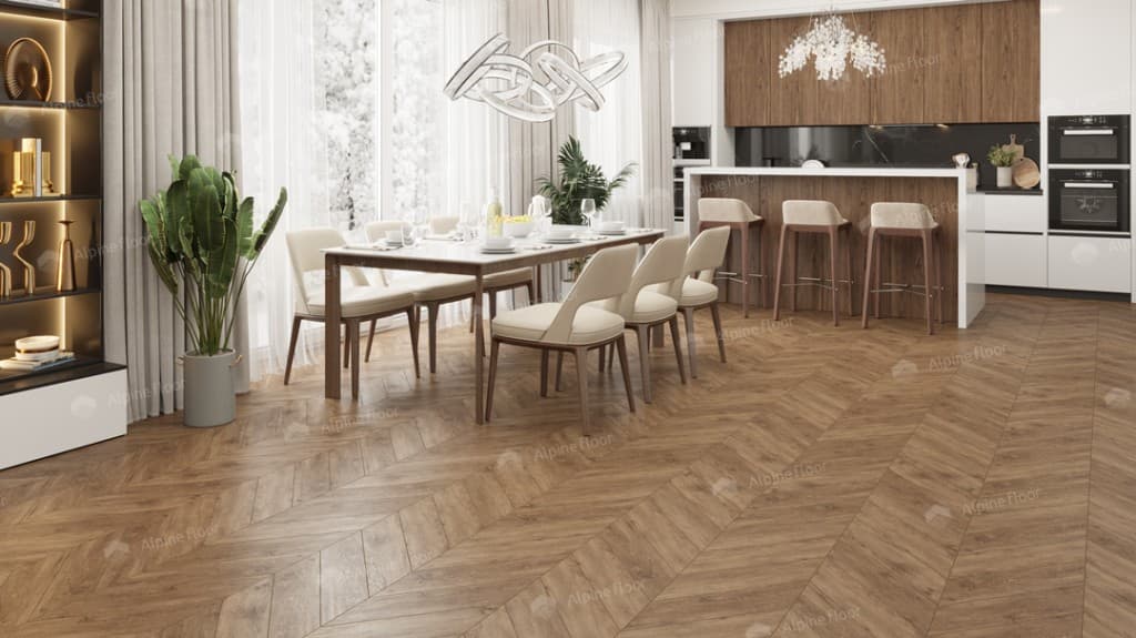 LVT плитка  Гевуина Chevron ECO 20-10