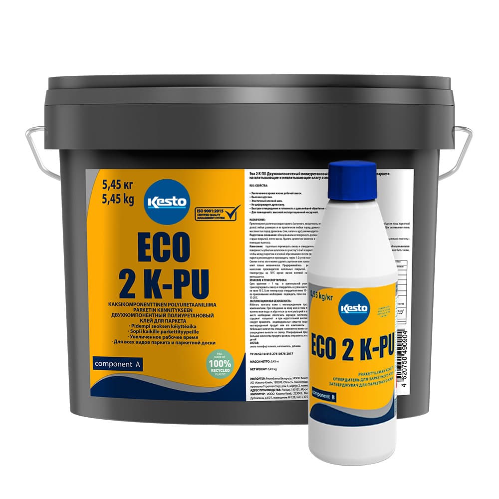 Паркетный клей Kesto Eco 2 K-PU 6 кг